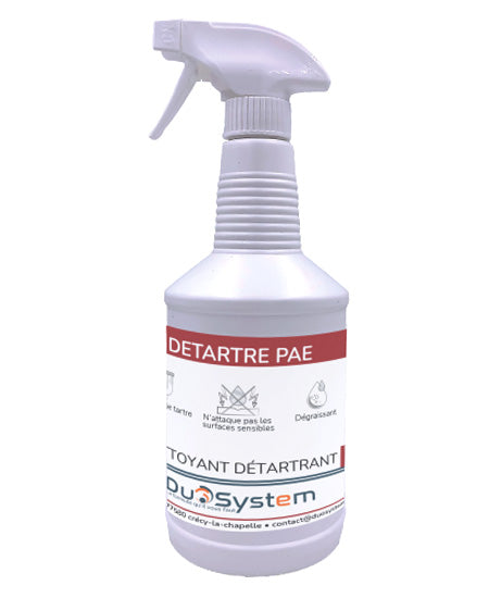 DUO System – DETARTRE PAE – Nettoyant Détartrant Prêt à l’Emploi