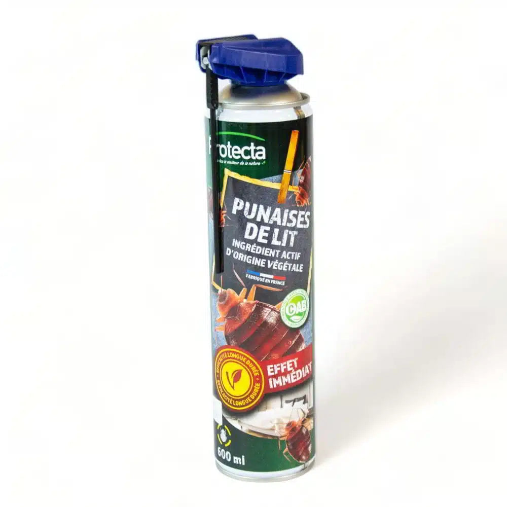 Protecta – Insecticide Spécial Punaises de Lit à Ingrédient Actif d’Origine Végétale