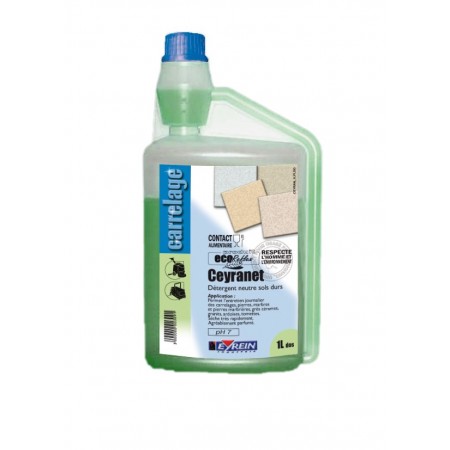 Ceyranet – Détergent Neutre pour Sols Durs – Flacon Doseur 1 L