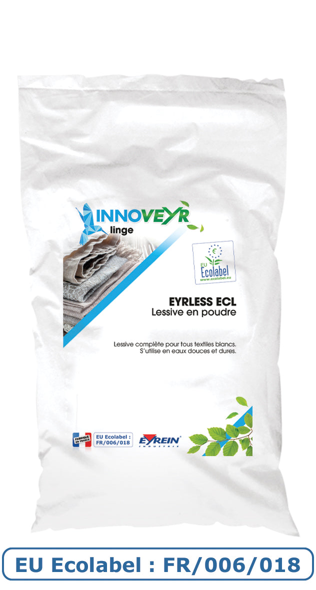 EYRLESS ECL – Lessive Poudre Sans Phosphate Ni Zéolite