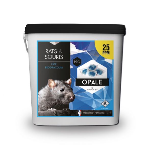 Brodifacoum – Appât rodenticide 5 kg – Efficacité extrême contre rats et souris
