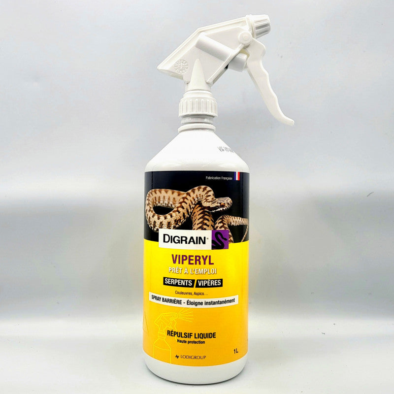 DIGRAIN VYPERYL – Répulsif anti-serpents – Spray 1 L